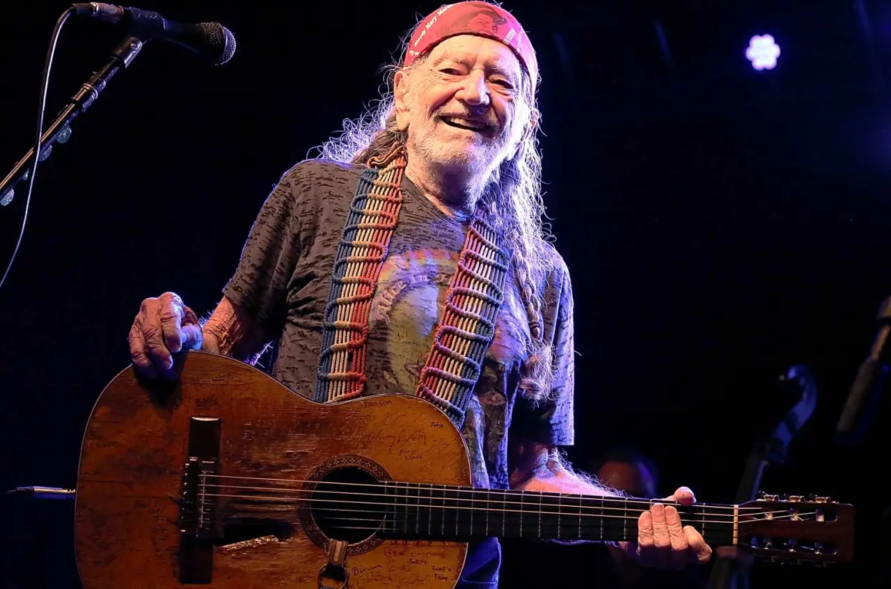 Willie Nelson performs in concert during The Luck Banquet on March 13, 2019 in Luck, Texas.